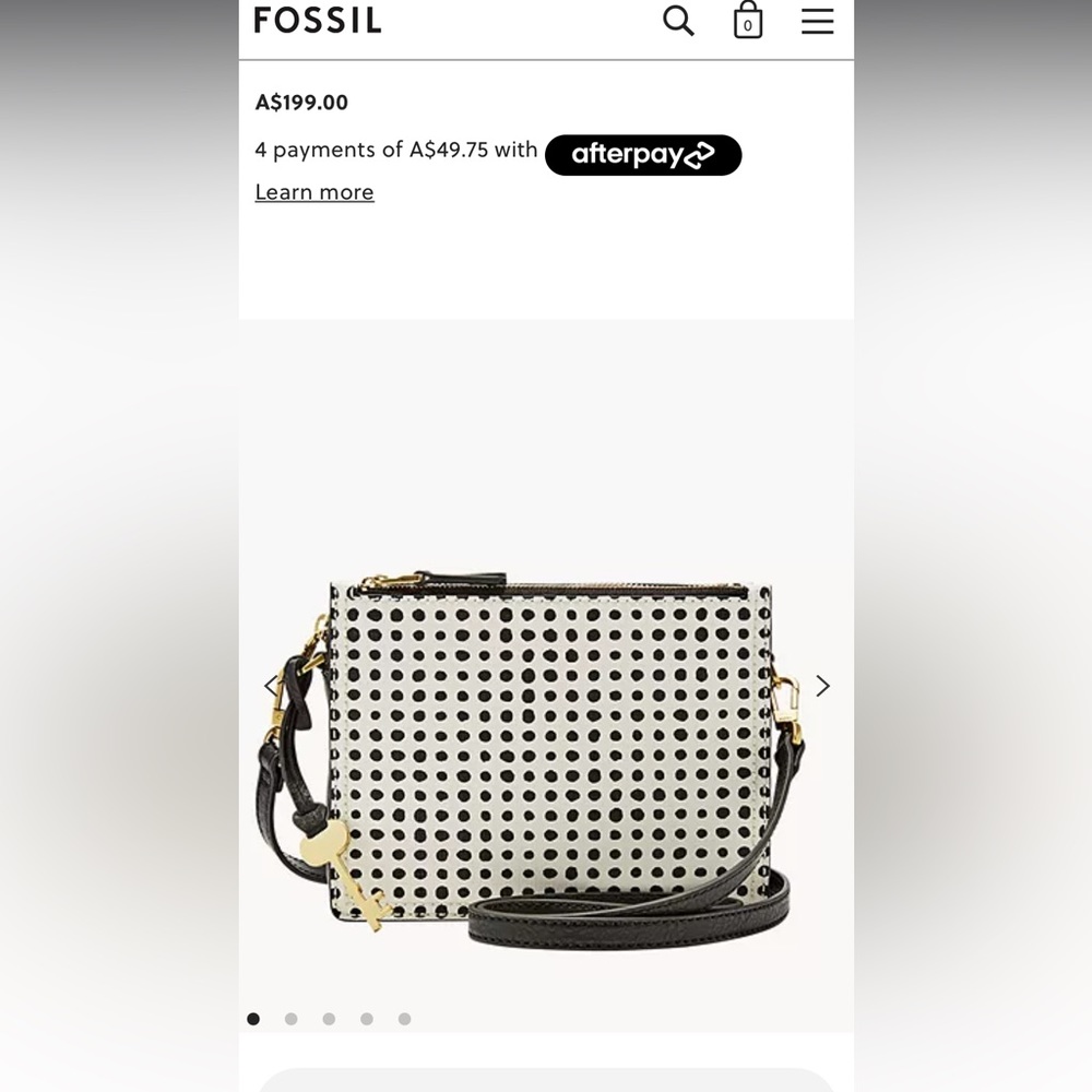 FOSSIL Campbell crossbody purse